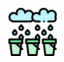 rain water harvesting icon